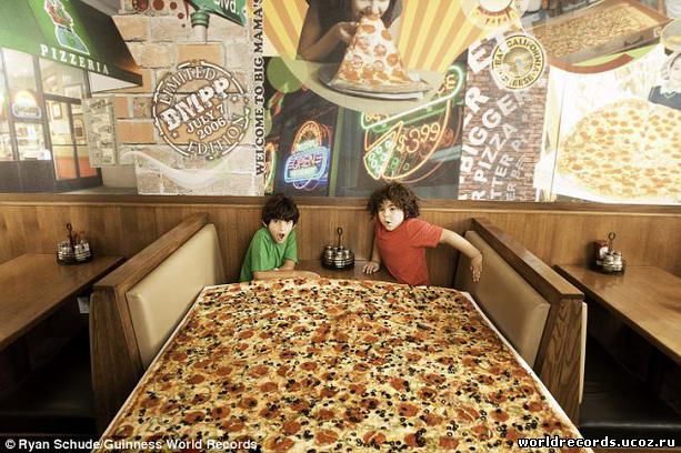 Самая большая в мире пицца